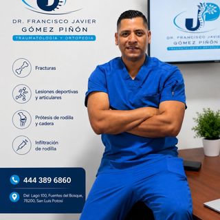 Fotografía de Dr. Francisco Javier Gómez Piñón, Ortopedista en San Luis Potosi, San Luis Potosi