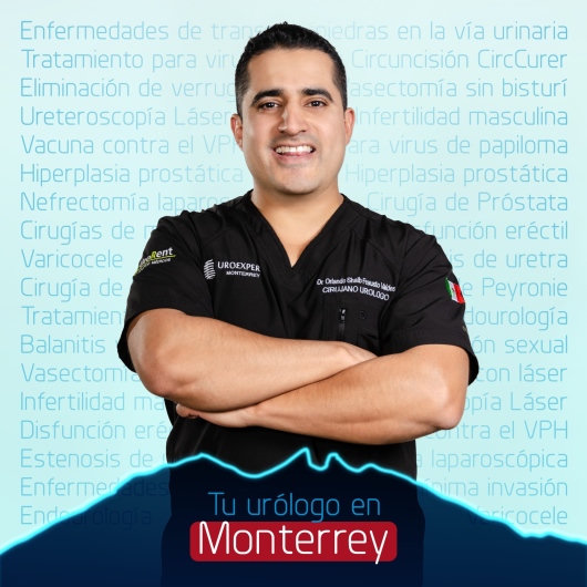 Fotografía de Dr. Orlando Frausto Valdes, Urólogo en Monterrey, Nuevo Leon