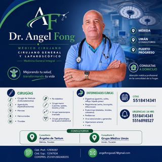 Fotografía de Dr. Angel Luis Fong Baltar, Médico general en Merida, Yucatan