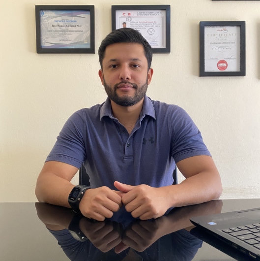 Fotografía de Lic. José Carmona, Fisioterapeuta en Tuxtla Gutiérrez, Chiapas